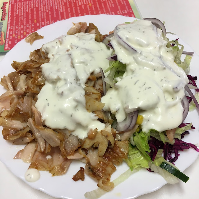 Dönerteller Mit Salat