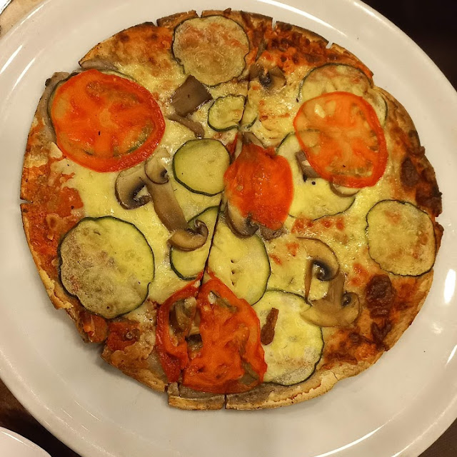 Pizza Celíaca de Verduras