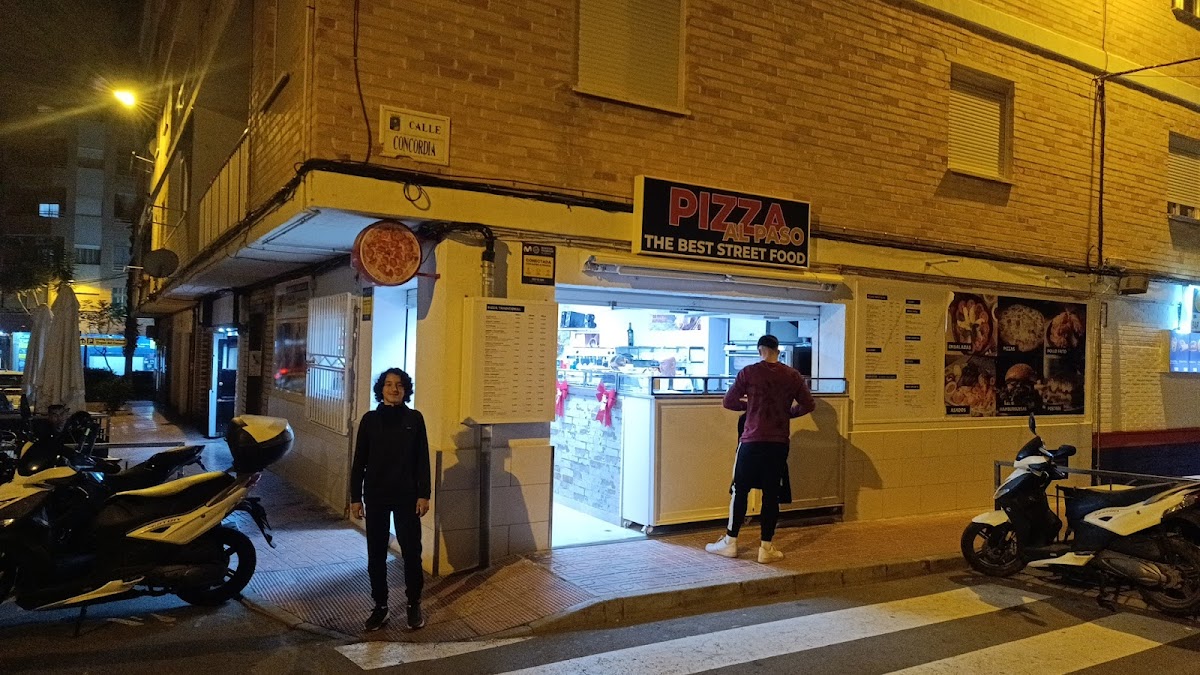 Pizza al paso