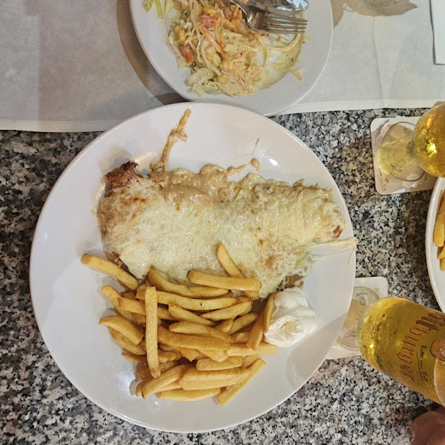 Schnitzel Überbacken En Salat