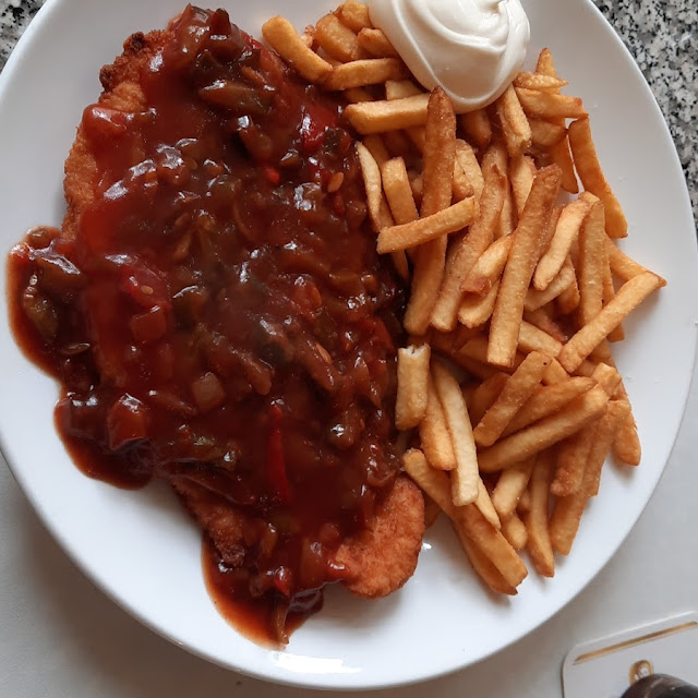Zigeunerschnitzel Mit Pommes
