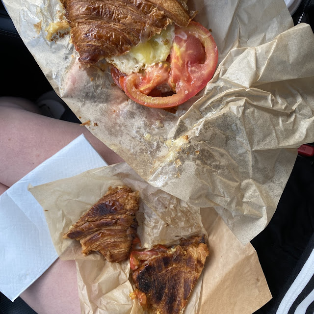 Cheese and Tomato Crossaint