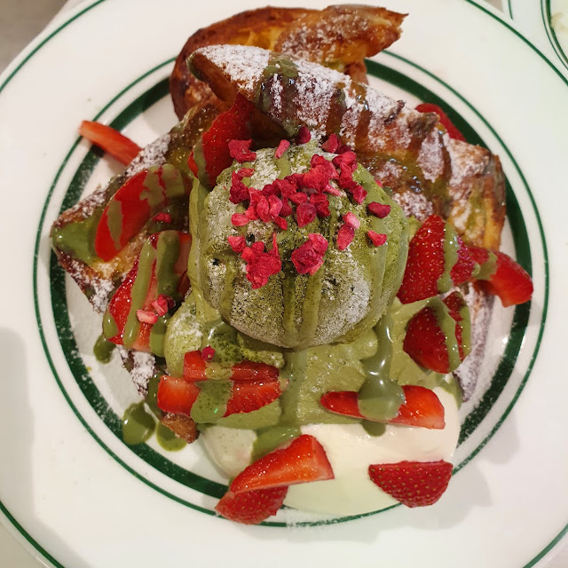 Mochi Matcha Pancake