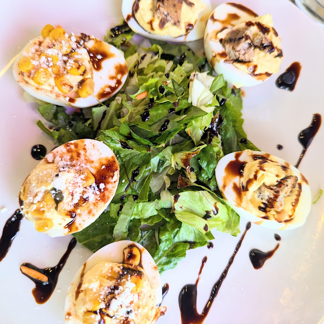 Pork Belly Deviled Eggs