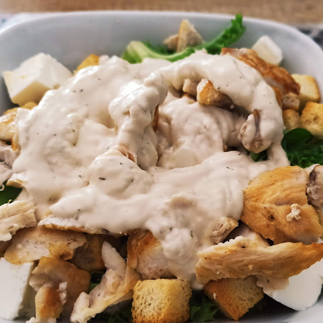 Ensalada César Con Queso Fresco