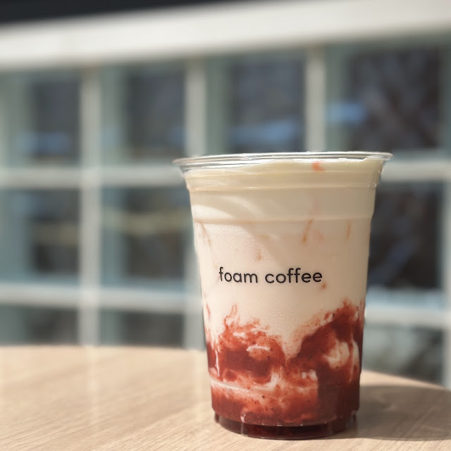 Strawberry Foam Latte
