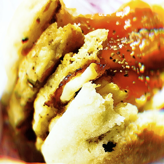 Double Sausage Burger