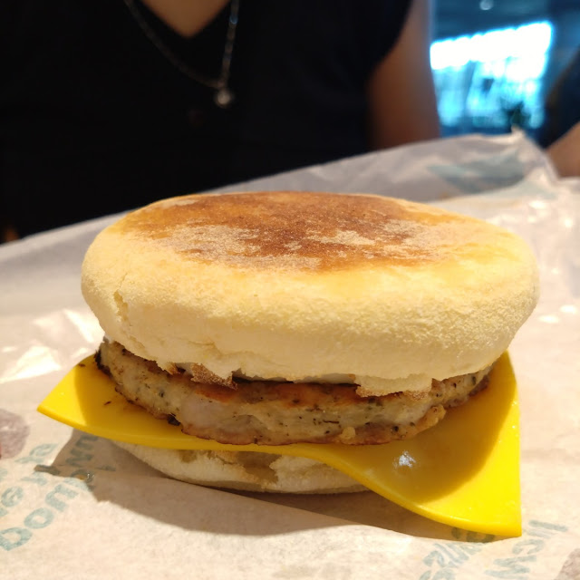 麥香雞蛋堡
