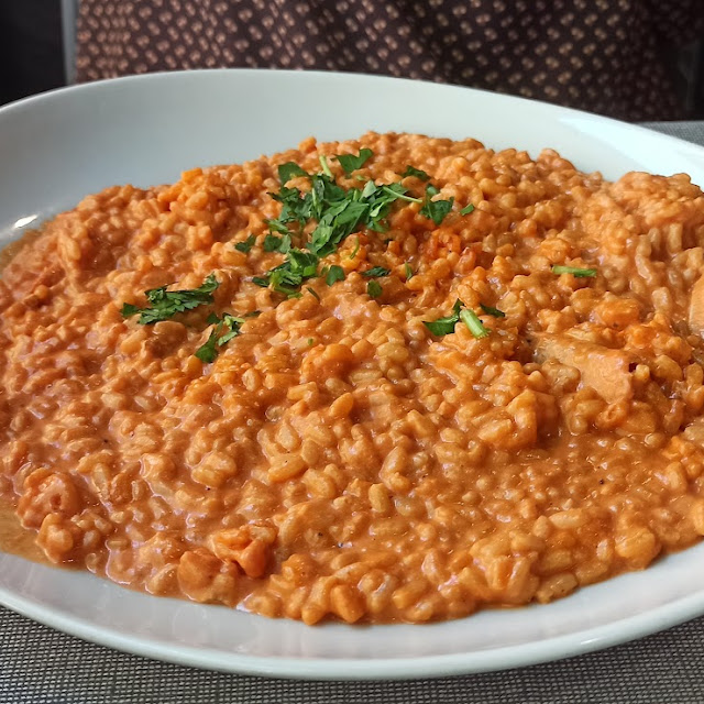 Risotto Alla Crema Di Scampi