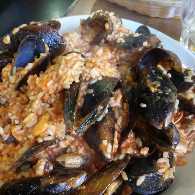 Risotto Alla Pescatora Rosso