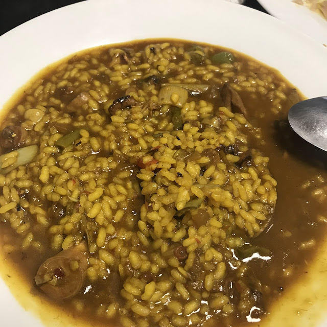 Arroz de Pulpo Y Ajos Tiernos