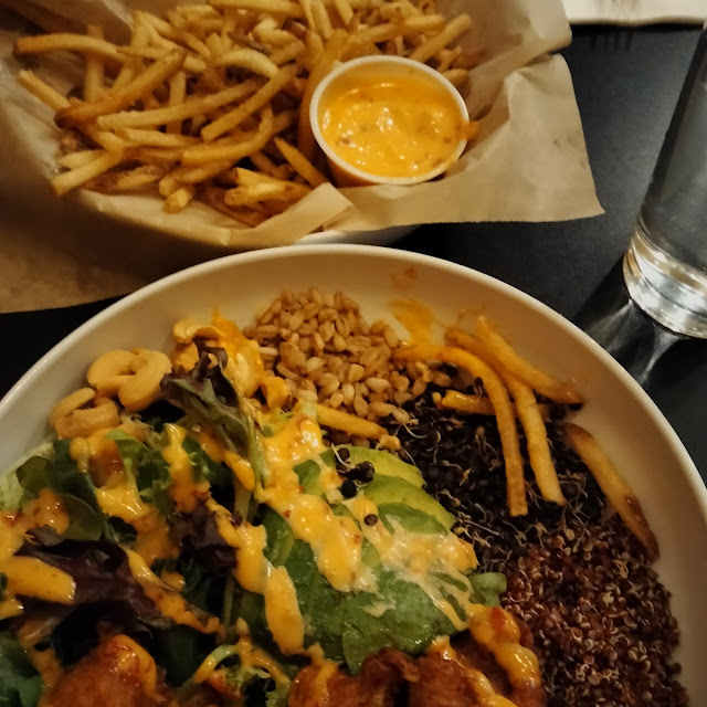 Fried Cauliflower Bowl 50 50