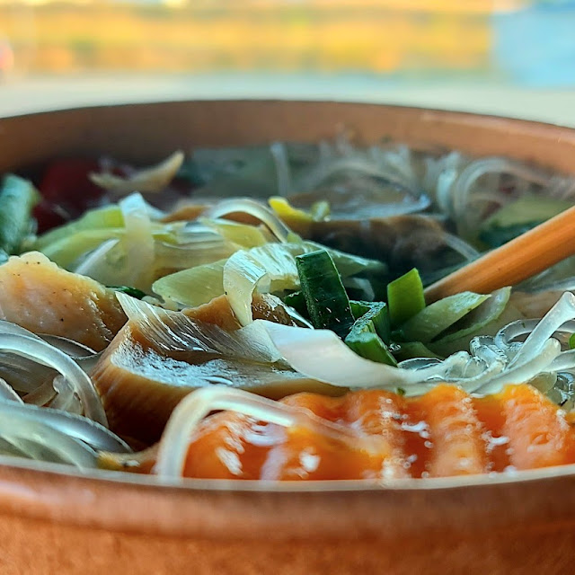 Glasnudelsuppe