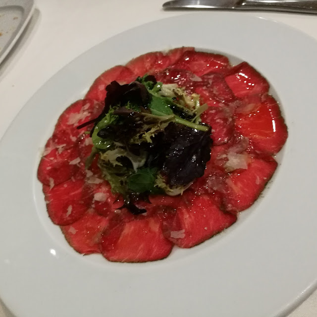Carpaccio de Vedella Amb Parmesà