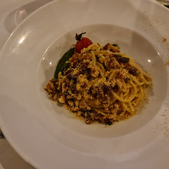 Spaghetti Pomodori Secchi E Noci