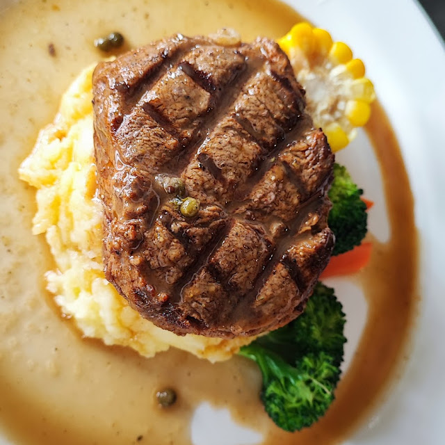 Grilled Beef Tenderloin Steak