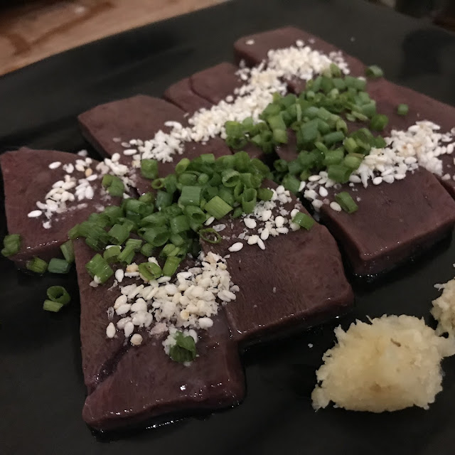 Beef Liver Sashimi