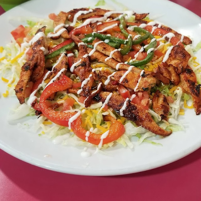 Grilled Pollo Asado Salad