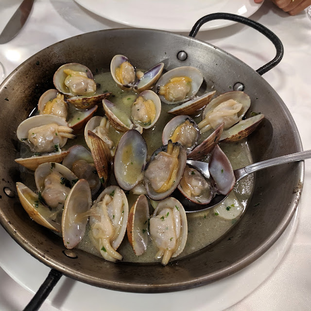 Almejas A la Sartén
