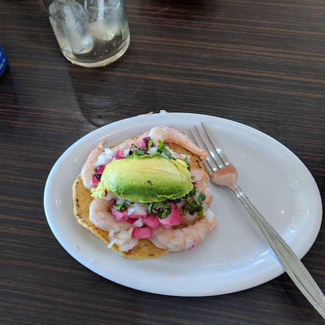 Tostada de Camarón