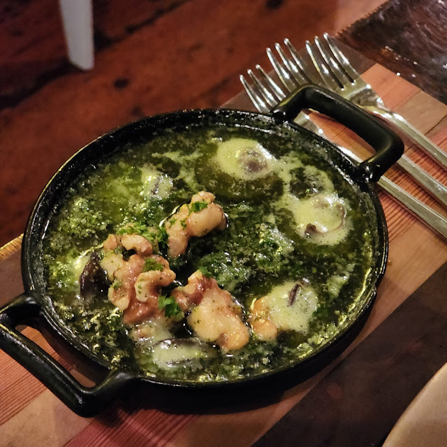 Escargots Garlic Walnut Butter