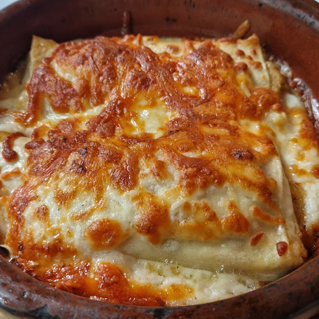 Canelones de Centollo