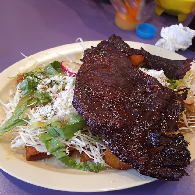 Enchiladas MICHOACANAS Con Cecina