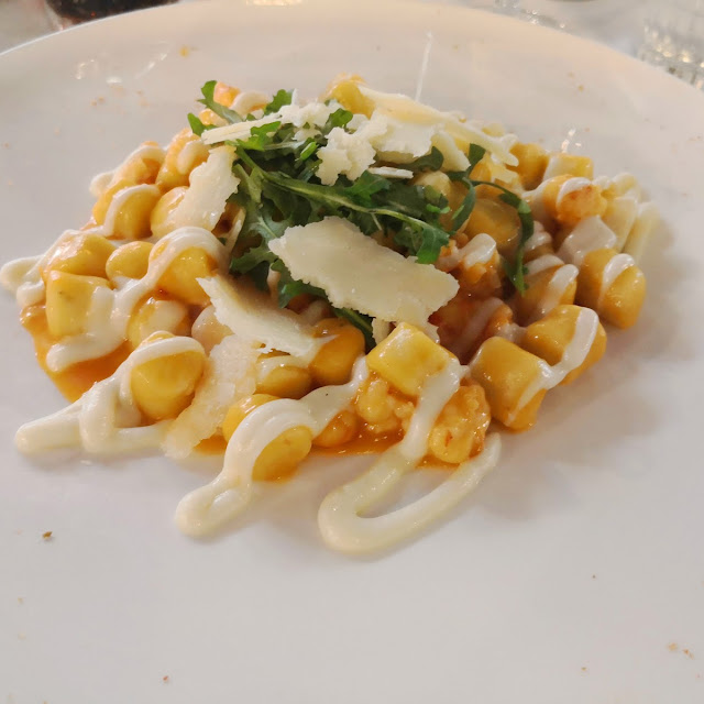 Gnocchetti Con Crema Di Scampi E Grana