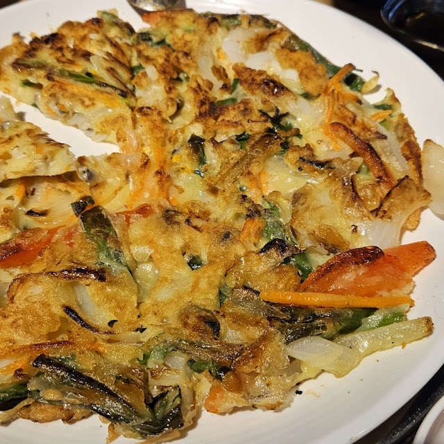 Seafood & Veg Pancake