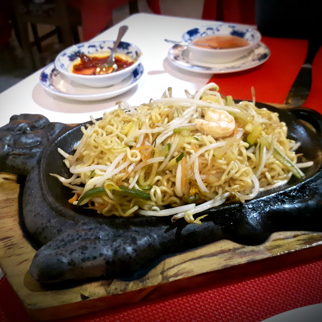 Spaghetti Cinesi Alla Piastra
