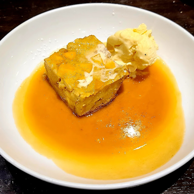 Peach Bread Pudding