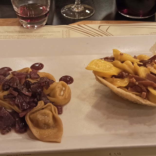 Cappellacci Al Radicchio Cappelletti Al Grana