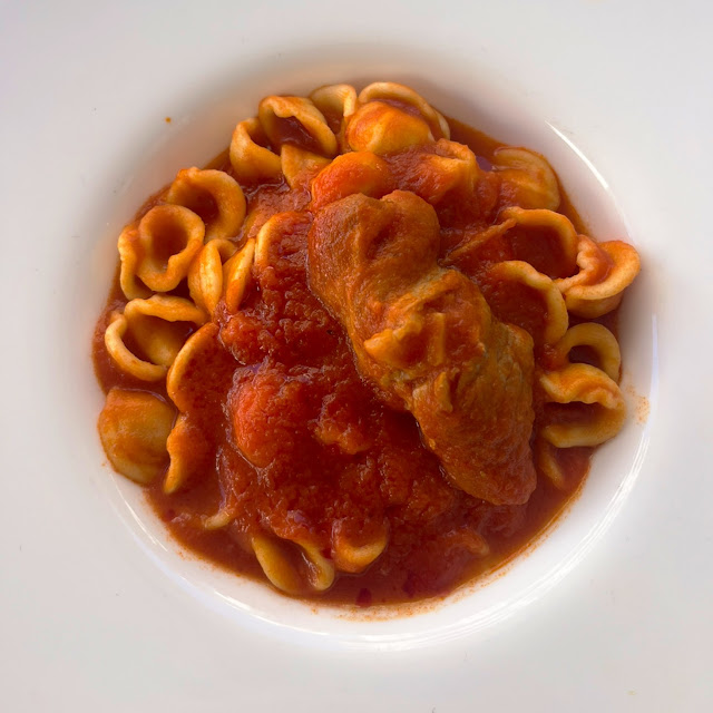 Orecchiette Al Ragù Barese Con Braciole