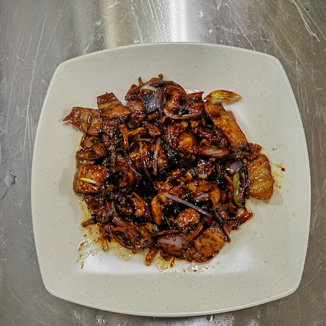 黑豉油花肉