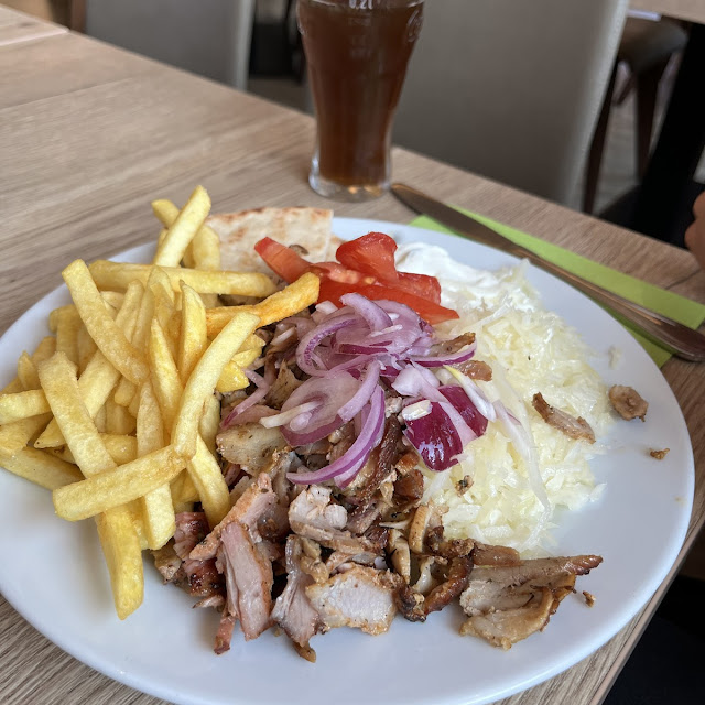 Gyros Klein Mit Pommes