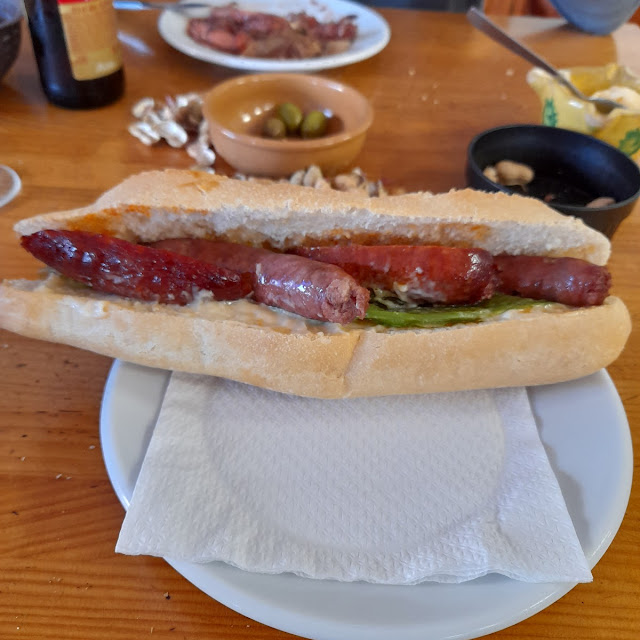 Chorizo Y Longanizas Bocadilço Con All I Olu