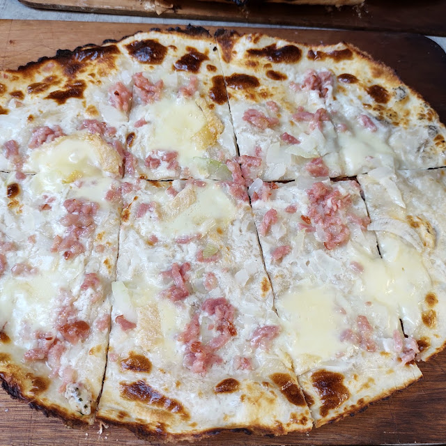 Tarte Flambée Munster