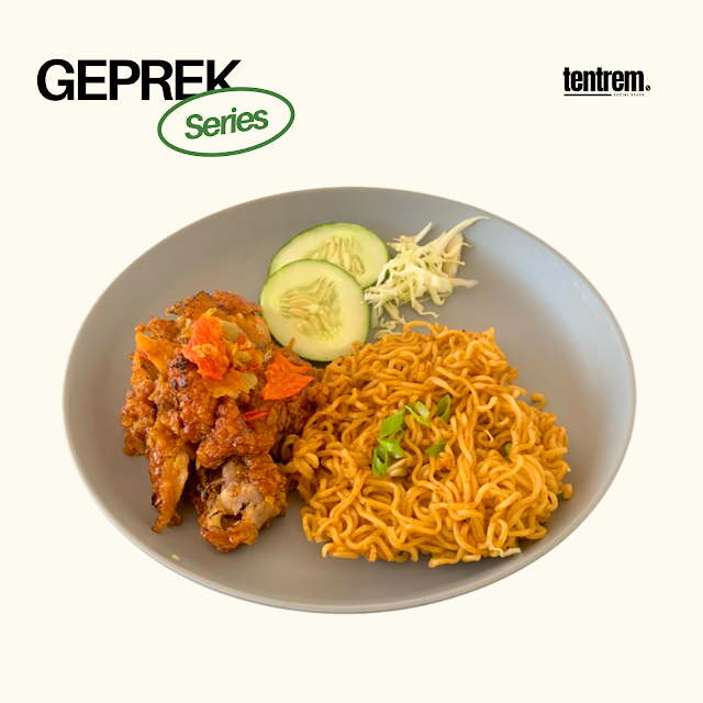 Mie Geprek Bakar