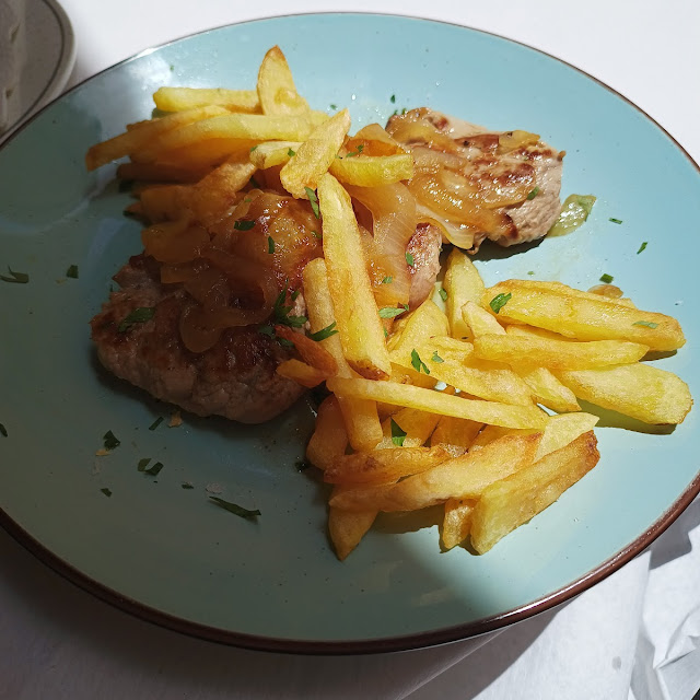 Escalope de Cerdo A la Manzana
