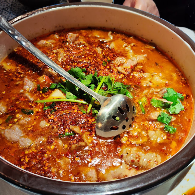 水煮牛肉 ternera picante