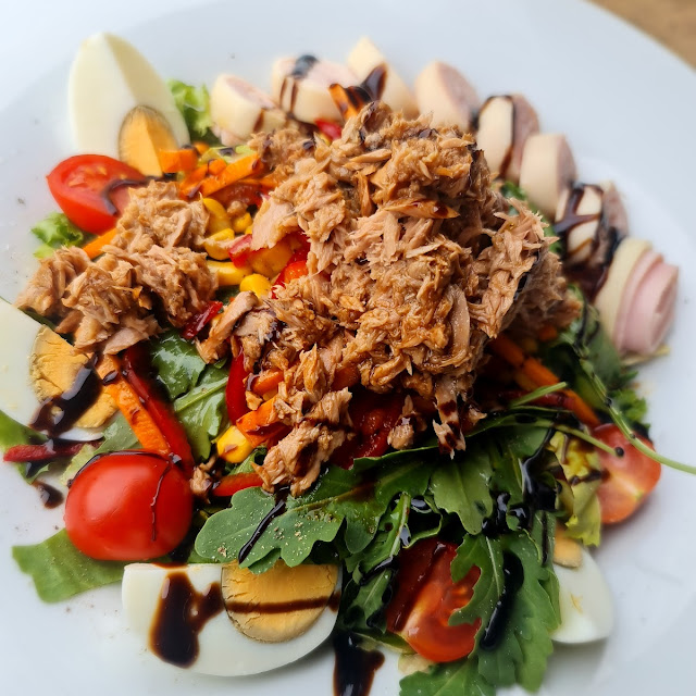 Gemischter Salat Mit Thunfisch