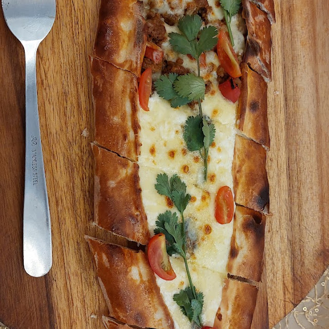 Turkish Pizza Chees and Beef