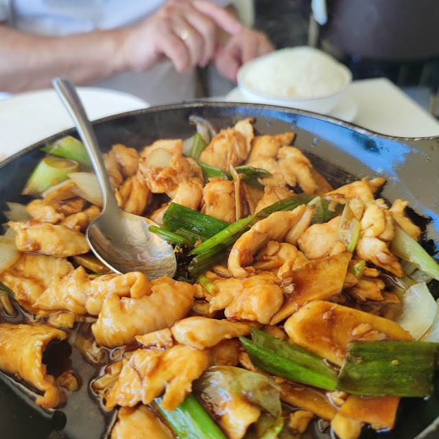 Chicken with Spring Onions and Ginger