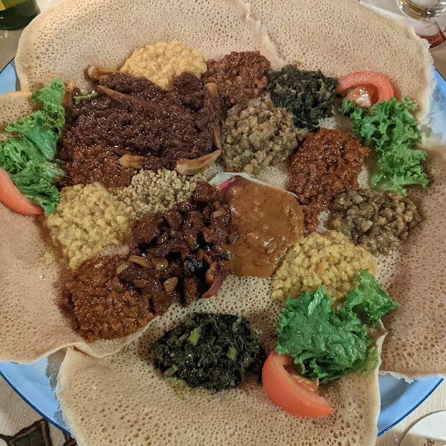 Probierplatte Vegetarisch Fleischhaltig