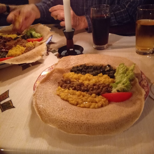Dies Ist Ein Brotfladen Mit Leckerem Gemüse