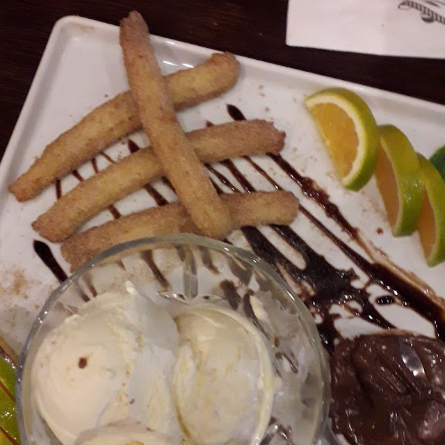 Mini Churros Com Sorvete E Nutella