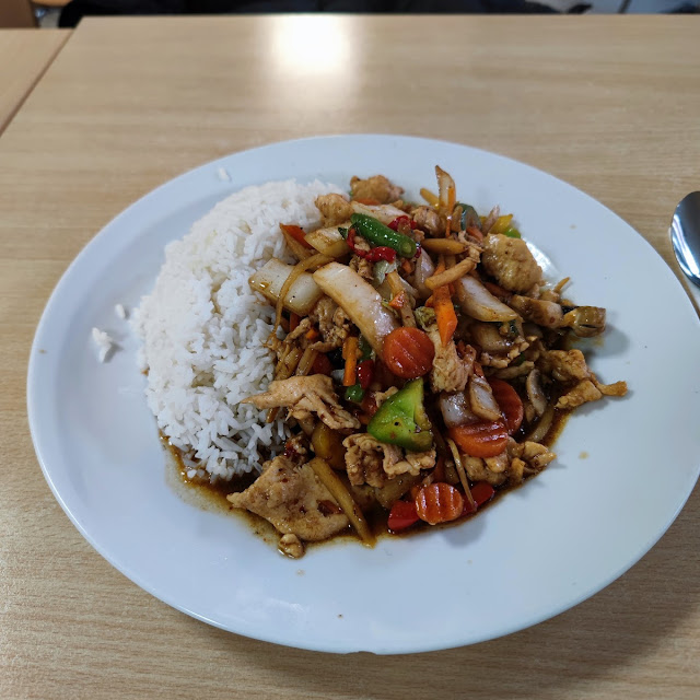 Beef and Vegetable Curry with Rice