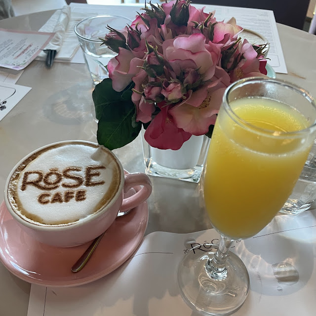 Mimosa and a Cappuccino