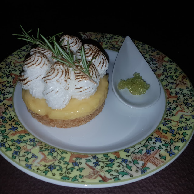 Tarte Au Citron Avec Son Caviar de Citron Fantastique