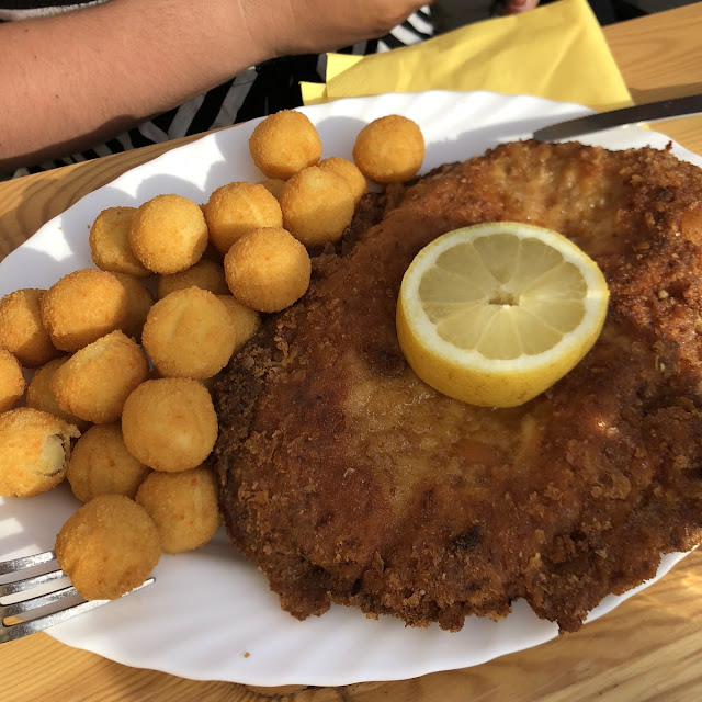 Pfefferschnitzel Mit Kroketten